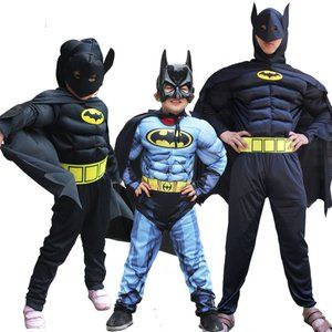 Batman Costume for Boys - Best Halloween Outfit - Jumpsuit & Rompers
